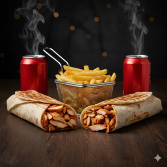 Tavuk Döner Severler 2’Li Menü görseli