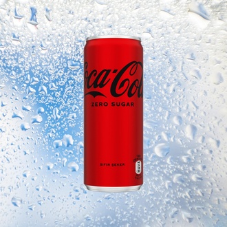 Coca Cola Zero Sugar (330 Ml) görseli