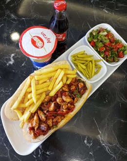 Sandviç Arası Mantarlı Tavuksote görseli