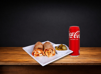 Tavuk Döner Dürüm & İçecek Menü görseli
