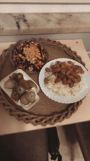 Tereyağlı Kuru Fasülye Pilav görseli