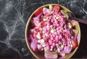 Bowl Kids Waffle Çilekli Muzlu görseli