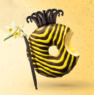 Vanilyalı Donut görseli