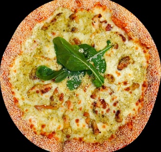 Kremalı Tavuklu Pizza görseli