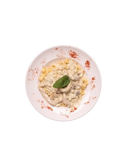Köri Soslu Conchiglie Makarna görseli