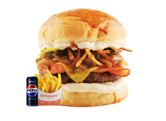 Gurme Füme Burger Menü görseli