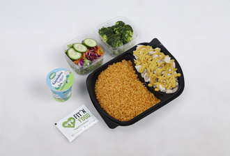 Cheddar Soslu Tavuk Sporcu Menü görseli