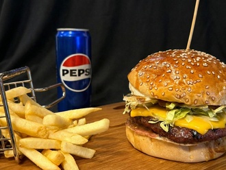 Steak Burger Menü görseli