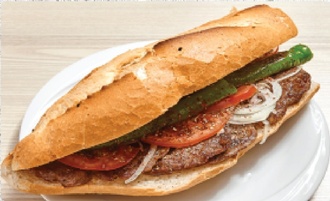 3/4 Ekmek Köfte+k.ayran görseli