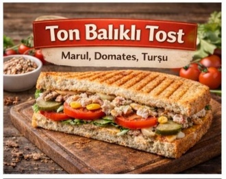 Ton Balıklı Tost görseli