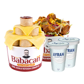 Babacan 2'Li Kova & Ayran Menü görseli