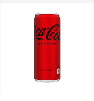 Coca Cola Zero Sugar 330 Ml görseli