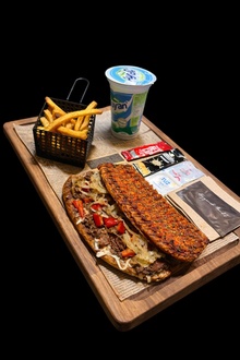 Paydos Kavurmalı Kaşarlı Tost Menü (Sütaş Ayran) görseli