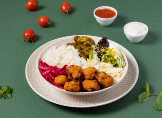 Cauliflower Tempura Basmati Bowl görseli