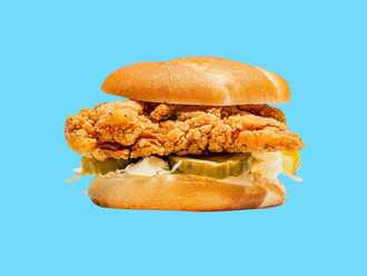 Crispy Chicken Tender Sandwich görseli