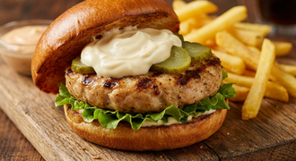 Gurme Tavuk Burger görseli