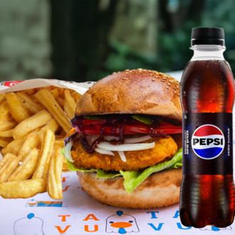 Chicken Bbq Burger Menü (New) görseli