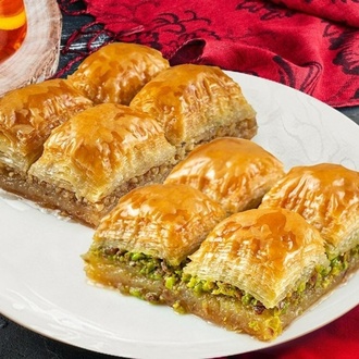 Promosyon Fıstıklı Baklava (250 Gr) & Cevizli Baklava (250 Gr) görseli