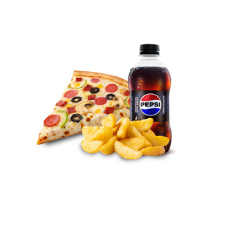 Dilim Pizza Menü görseli