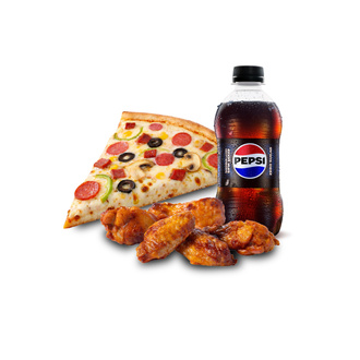 Kanatlı Dilim Pizza Menü görseli