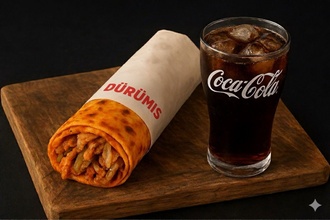 Hatay Soslu Large Dürüm + Coca Cola görseli