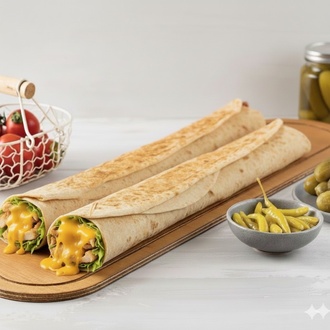 Cheddar Soslu Zurna Dürüm 70Cm görseli