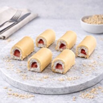 Çilekli Mini Rulo (250 Gr) görseli