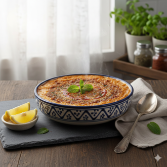 Fırında Mercimek Çorbası görseli