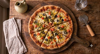 Sebze Dünyası Pizza (28 Cm) görseli
