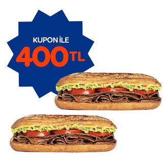 1+1 Baget Et Döner Menü görseli