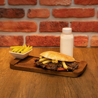 Odun Ateşinde Yaprak Et Döner (50Gr.) Tombik görseli