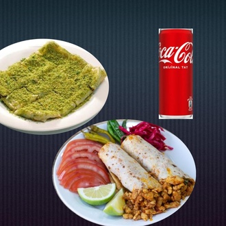 2'Li Tavuk Tantuni Dürüm & Tatlı Menü görseli