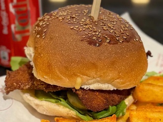 Çıtır Tavuk Burger görseli