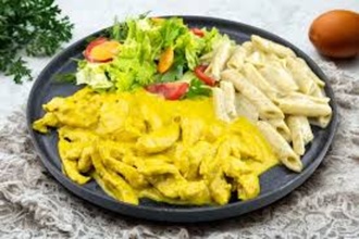 Köri Soslu Tavuk Menü görseli