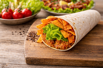 Doritoslu Çiğ Köfte Dürüm görseli