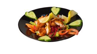 Çıtır Tavuklu Salata görseli