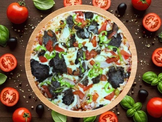 Türk Karışık Pizza (Büyük Boy) görseli