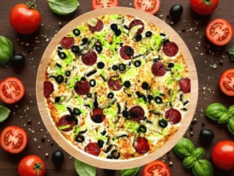 Karnaval Pizza (Küçük Boy) görseli