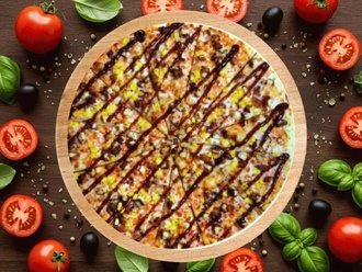 Barbekü Pizza (Küçük Boy) görseli