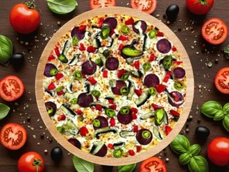 Meksika Pizza (Orta Boy) görseli
