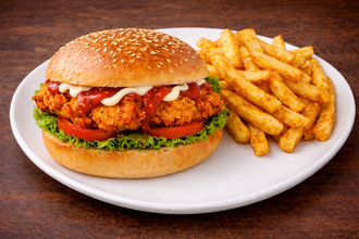 Spicy Castle Burger görseli