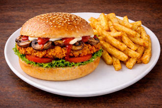 Mushroom Castle Burger görseli