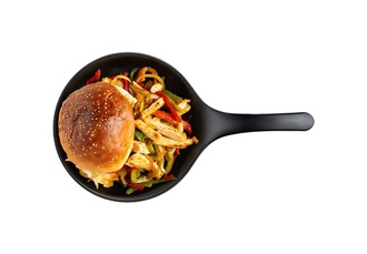 Tavuklu Meksikan Burger görseli