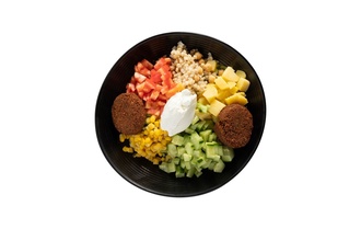 Falafel Bowl Salata görseli