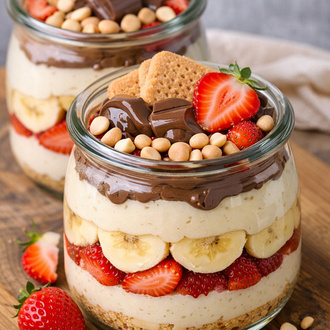 Çikolata & Muz & Çilek Magnolia görseli