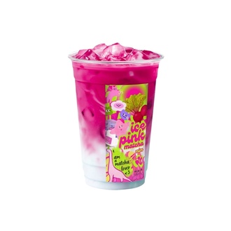 Iced Pink Matcha Latte (14 Oz) görseli