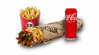 Combo Tavuk Döner Dürüm Menü görseli