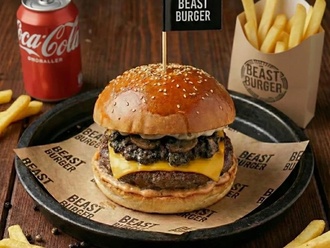 Truffle Gourmet Burger Menü görseli