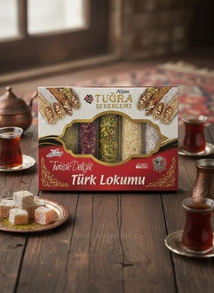 Turkish Lokum Silindir Kesim ( 450 Gr ) görseli