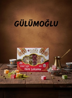 Dilim Kesim Turkish Lokum ( 450 Gr ) görseli